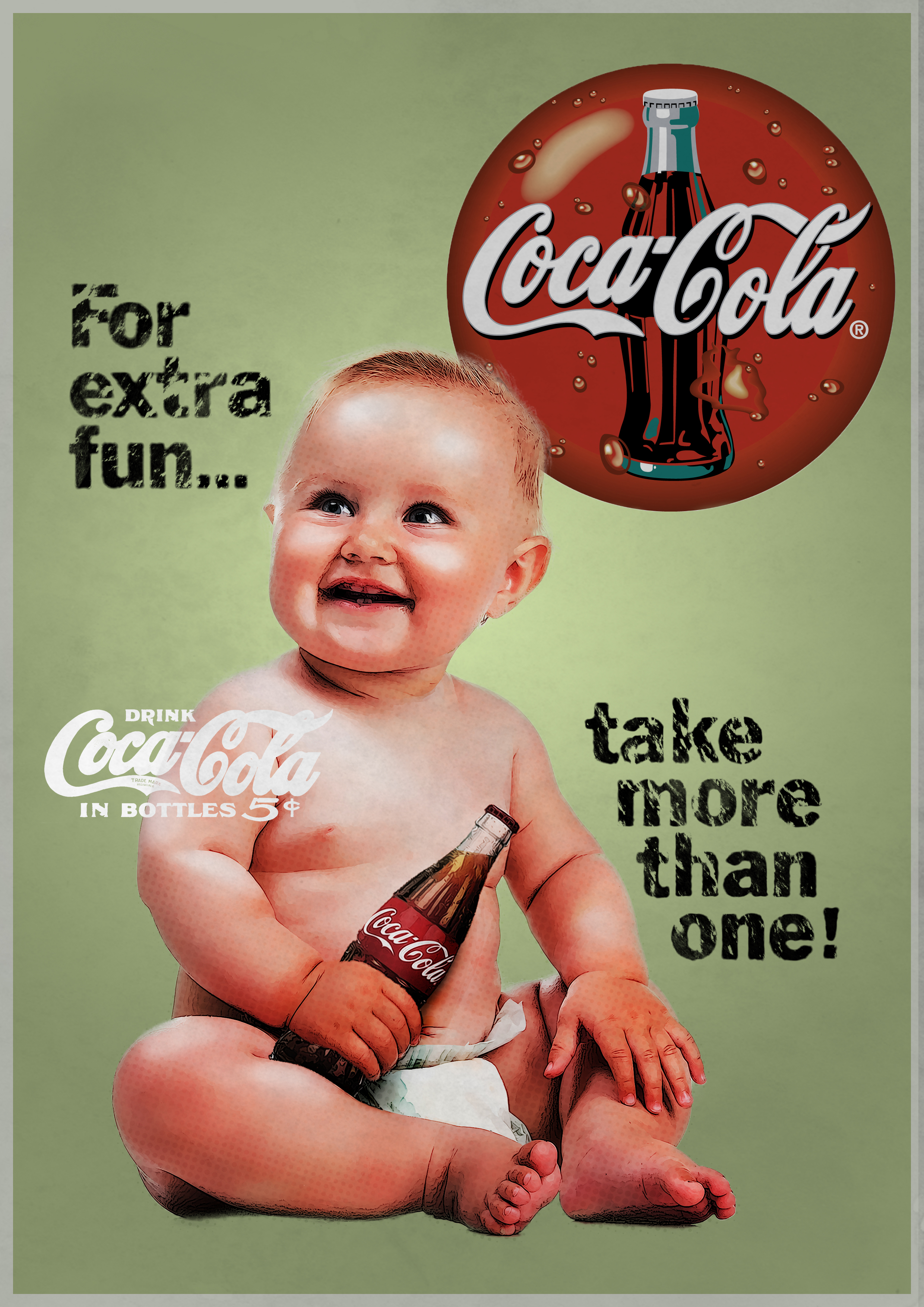 60年代coca-cola海報